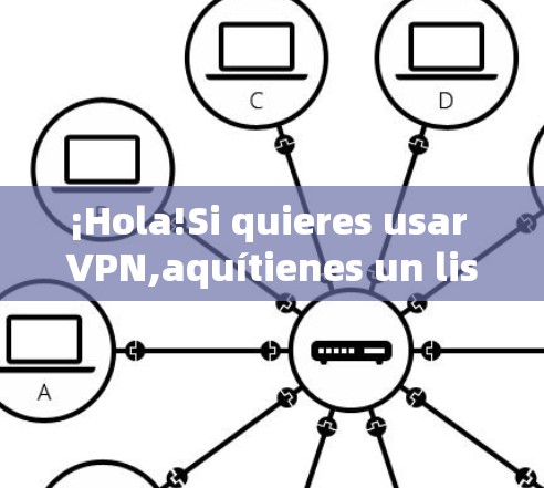 ¡Hola!Si quieres usar VPN,aquítienes un list de algunas de las mejor y más populares: