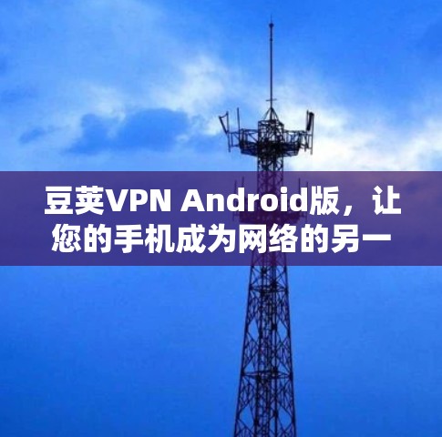 豆荚VPN Android版，让您的手机成为网络的另一端