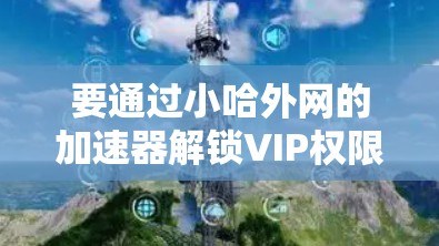 要通过小哈外网的加速器解锁VIP权限，您可以按照以下步骤操作