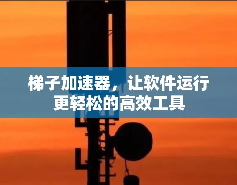 梯子加速器,让软件运行更轻松的高效工具 梯子加速器,让软件运行更轻松的高效工具