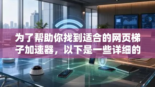 为了帮助你找到适合的网页梯子加速器,以下是一些详细的分析和推荐 为了帮助你找到适合的网页梯子加速器,以下是一些详细的分析和推荐