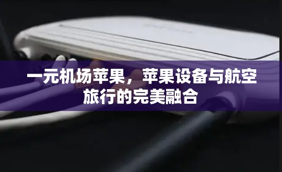 一元机场苹果,苹果设备与航空旅行的完美融合 一元机场苹果,苹果设备与航空旅行的完美融合