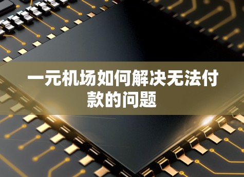 一元机场如何解决无法付款的问题