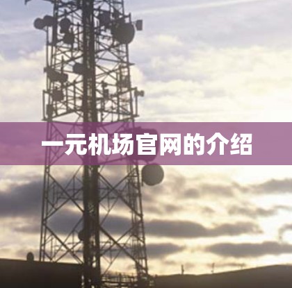一元机场官网的介绍