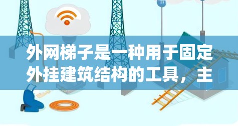 外网梯子是一种用于固定外挂建筑结构的工具,主要应用于屋顶、屋顶的其他结构以及建筑物内部。以下是一步-by-step的外网梯子使用指南 外网梯子是一种用于固定外挂建筑结构的工具,主要应用于屋顶、屋顶的其他结构以及建筑物内部。以下是一步-by-step的外网梯子使用指南