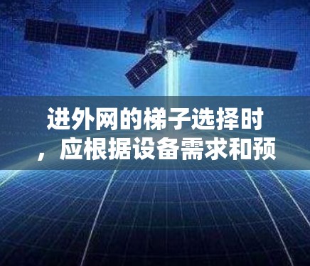 进外网的梯子选择时，应根据设备需求和预算进行合理搭配。以下是一些常见且性价比高的进外网梯子推荐