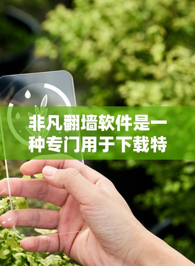 非凡翻墙软件是一种专门用于下载特定内容的工具,它可能具有下载特定网站、视频或文件的功能。以下是对非凡翻墙软件的详细分析 非凡翻墙软件是一种专门用于下载特定内容的工具,它可能具有下载特定网站、视频或文件的功能。以下是对非凡翻墙软件的详细分析