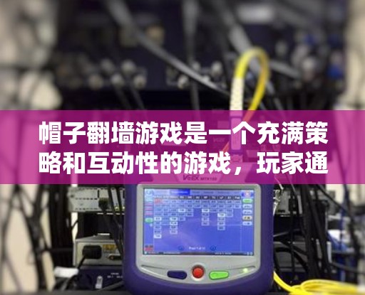 帽子翻墙游戏是一个充满策略和互动性的游戏，玩家通过使用帽子来帮助自己逃脱或对抗对手。以下是关于这个游戏的逐步解释