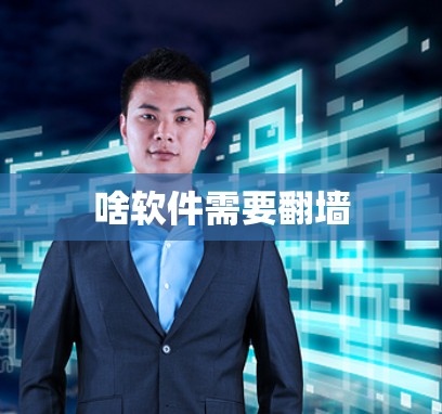 啥软件需要翻墙